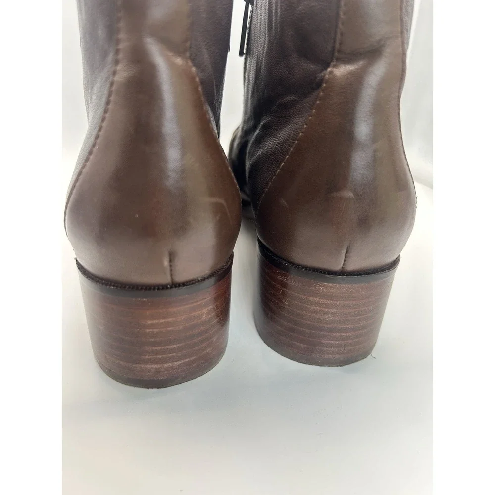 Cole Haan Ankle Boot Double Zip Effortless Closet Staple Size 9‎ 1/2
